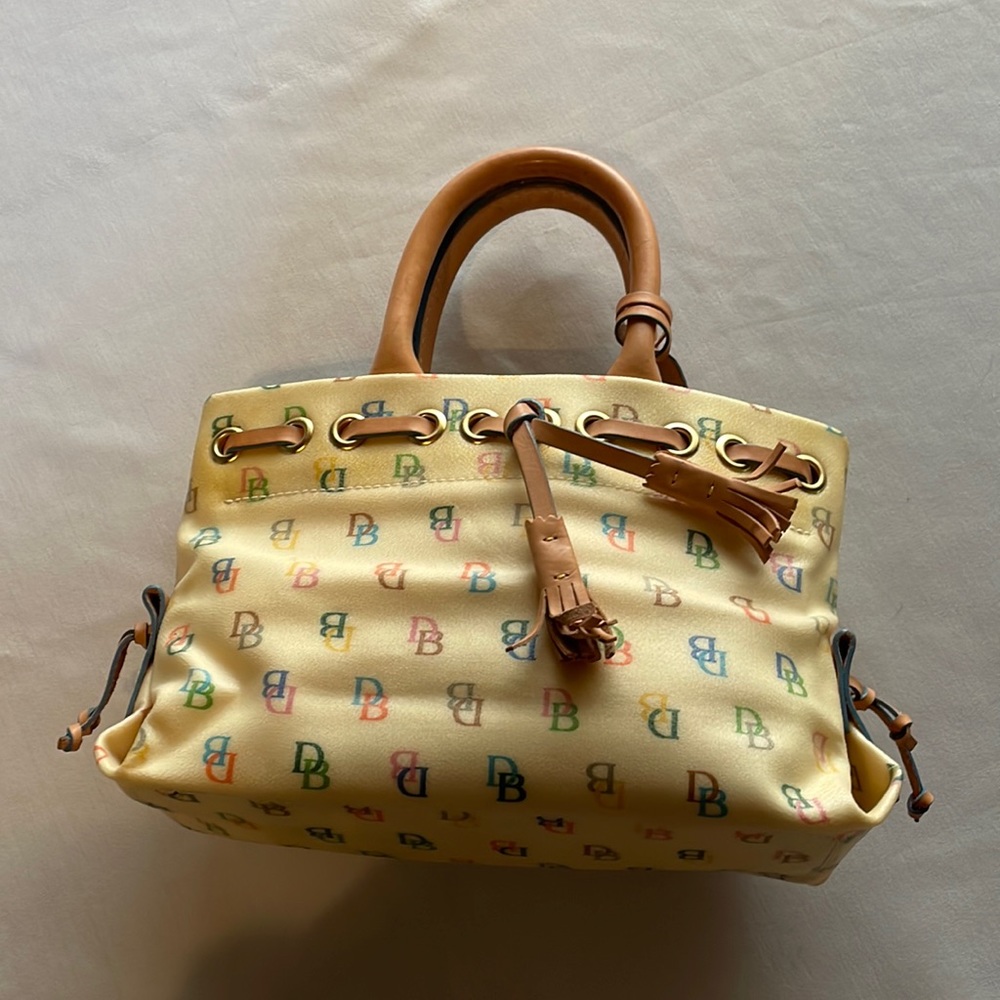 Dooney and Bourke small yellow purse